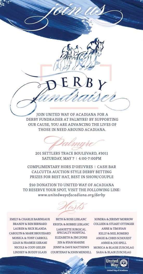 Derby Fundraiser